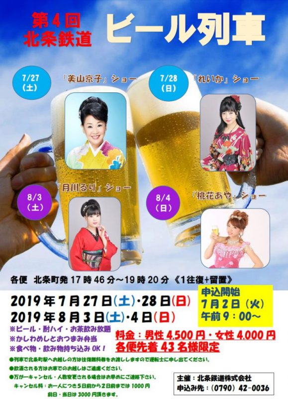 第4回 北条鉄道ビール列車