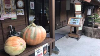 「かぼちゃの重さ当てクイズ」で新米コシヒカリ30kgゲット！