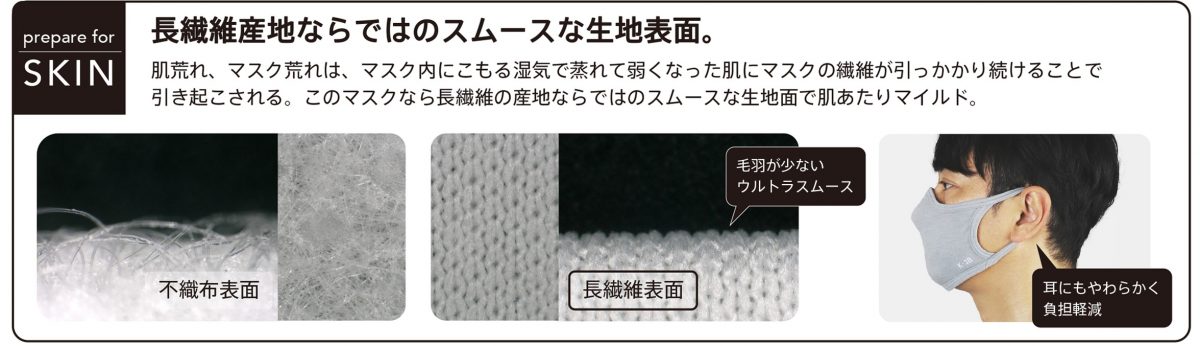 【ケースリービー】K-3B｜キシリトール加工で冷感UPの高機能夏マスク発売