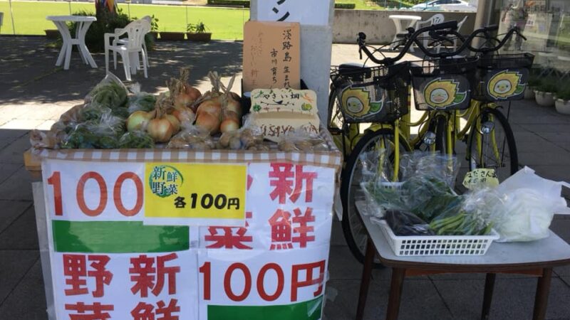 【市川町】野菜直売コーナーにたくさんの野菜が並びました｜ひまりん観光案内所