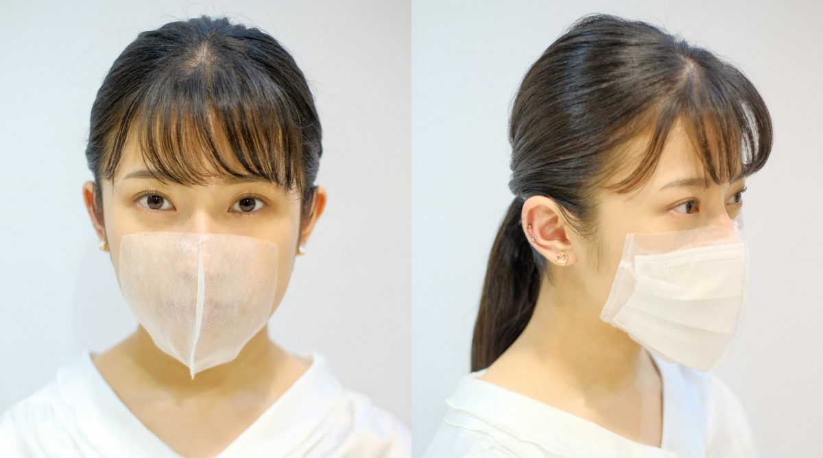 【耳にかけないマスク】salone de mask(サロン・で・マスク)|理美容室・ヘアサロンの新型コロナ対策