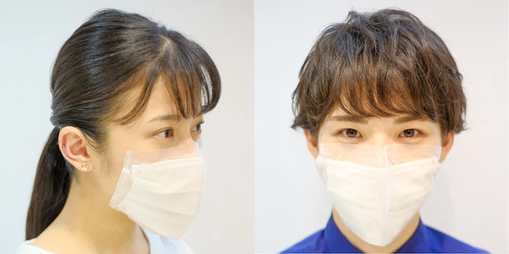 【耳にかけないマスク】salone de mask（サロン・で・マスク）｜理美容室・ヘアサロンの新型コロナ対策