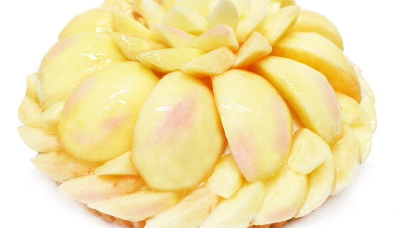 【カフェコムサ】「桃源郷（とうげんきょう）物語」開催｜日本産の桃をふんだんに使ったケーキ