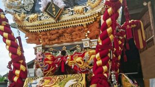 【秋祭り2020】コロナ禍に負けず神事、屋台お披露目