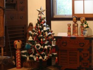 畳の上のクリスマス｜日本玩具博物館｜姫路