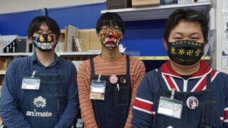 【推しマスク】書店員の感染予防の一助として作成｜講談社