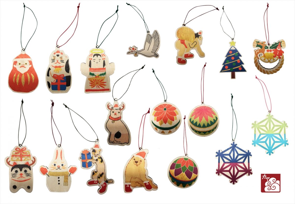 【倭物やカヤ】日本の季節の移ろいを楽しめるクリスマスアイテム