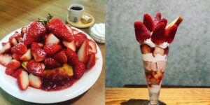 加西市産の大粒いちごをふんだんに。｜いちごパンケーキ・いちごパフェ