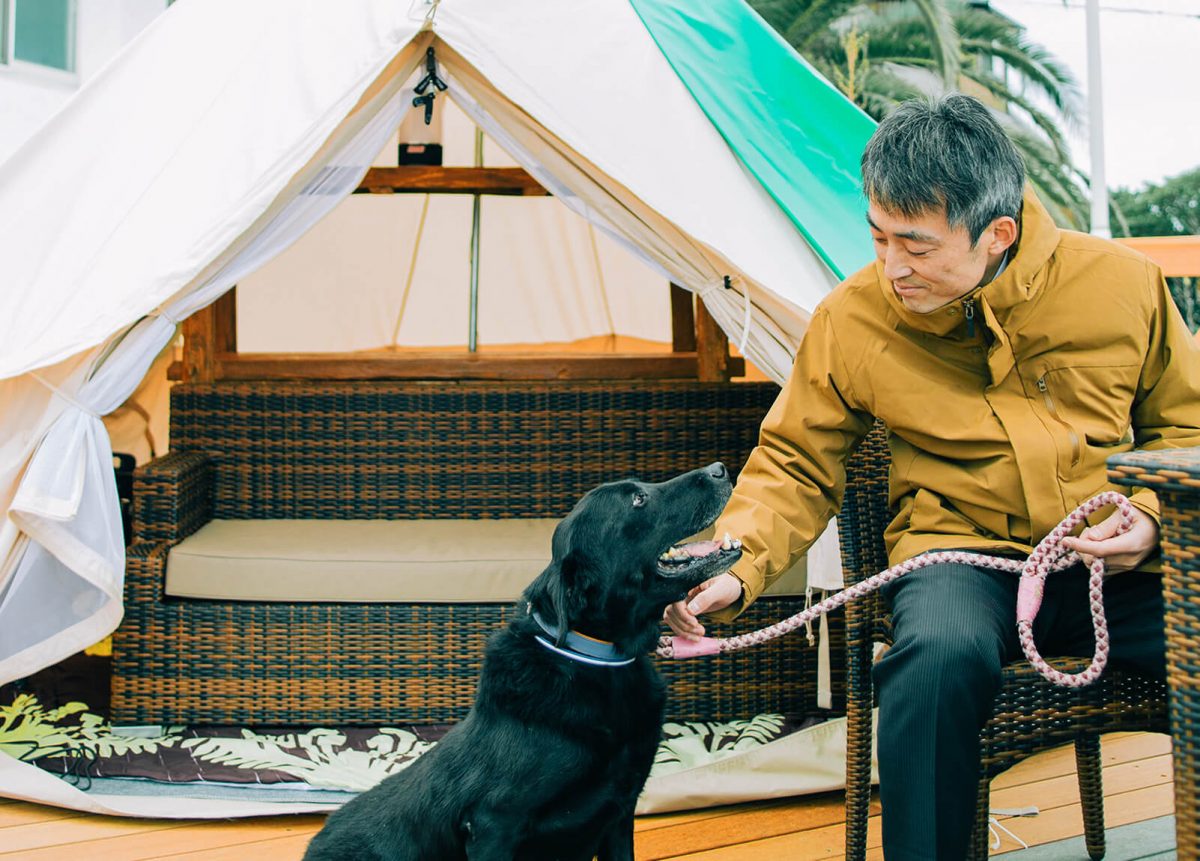 【淡路】愛犬と宿泊できるグランピング施設 ルッソ｜カリコ岬にオープン