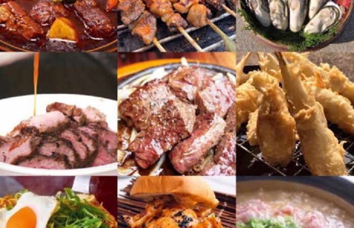 【牡蠣×肉】冬の味覚 VS 肉まつり｜福崎町さるびあドームに屋台が集結