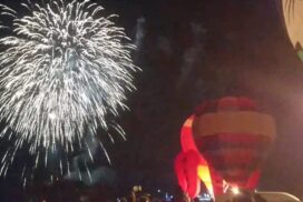 【加西市】気球と花火が夜空を彩る！ハッピーバルーンクリスマス
