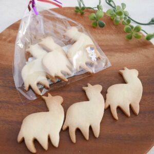 【新年】自家製アルパカクッキープレゼント｜ヨーデルの森