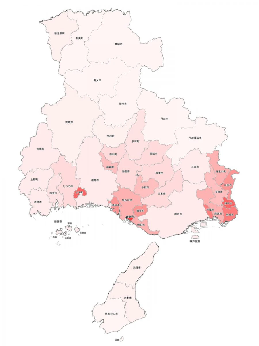 【兵庫県】累計退院10,000人突破、初の新規退院300人超え｜新型コロナ