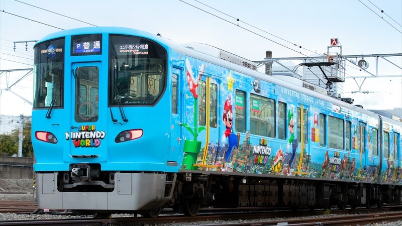『スーパー・ニンテンドー・ワールド』列車が１月２７日から運行開始