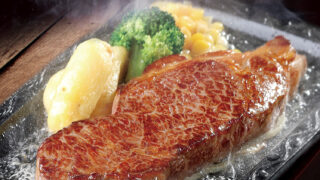 【ステーキ宮】厚切り！！お肉！！US産ビーフ厚切りサーロインステーキ登場