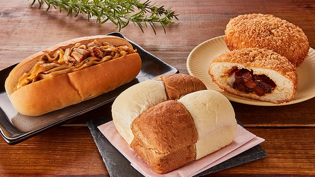 【ローソンストア100】3種類のユニークなパンが新発売！