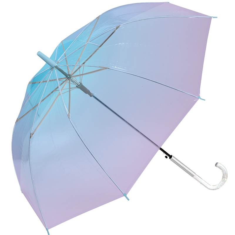 オーロラのようなビニール傘が通販で販売開始｜ヴィレヴァン