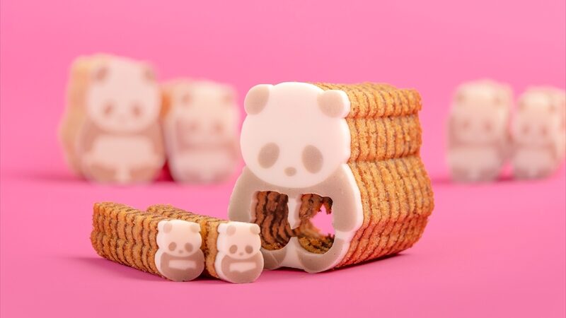 【かわいい】祝 双子の赤ちゃんパンダ誕生！ふたごの親子パンダバウムが期間限定で発売