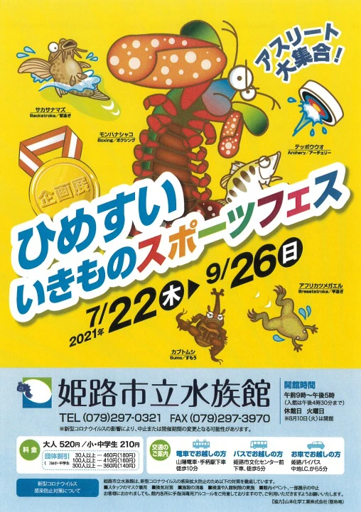 アスリート大集合！ひめすい　いきものスポーツフェス