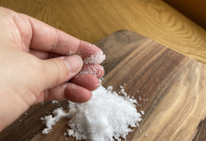 【赤穂の塩】小粒のまろやか粗塩「赤穂（あこう）の天塩（あましお）ふわり」が発売
