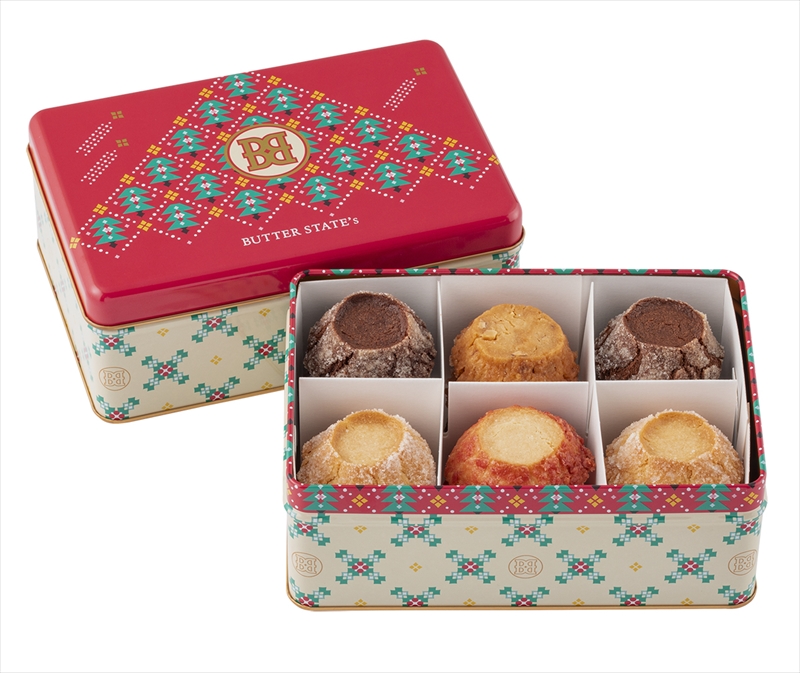 【クリスマス】色とりどりのクッキーがときめくクリスマスBOXが期間限定で登場｜バターステイツ