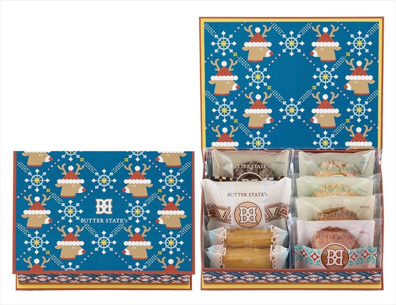 【クリスマス】色とりどりのクッキーがときめくクリスマスBOXが期間限定で登場｜バターステイツ