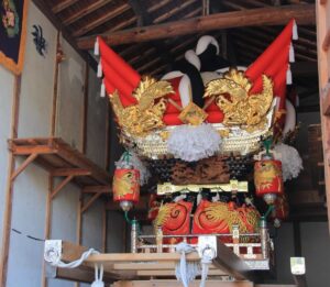 【多可町】太鼓を修繕、屋台お披露目｜東安田