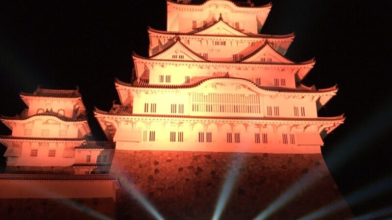 【姫路城】「シロノヒカリ 白鷺が輝く夜」が開催。ナイトイベント限定御城印も登場