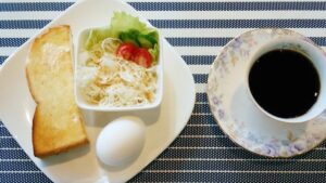 お腹いっぱい！量を減らしてモーニング無料サービスが開始│姫路市