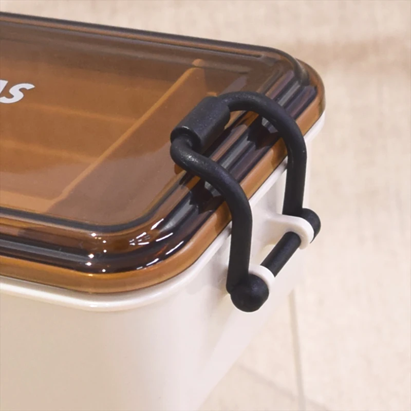 【お弁当箱】高級感のあるブラックなバックルがポイント！大容量のランチボックスが登場