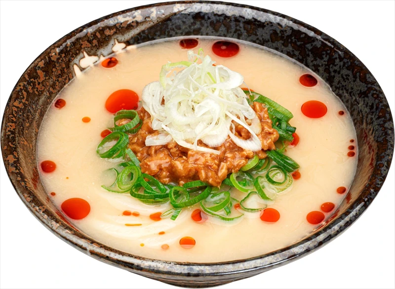 【はなまるうどん】冬の新定番！温かい担々うどんが新登場｜あったか担々フェア