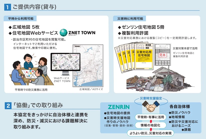 図を備蓄し有事に活用。ゼンリンと防災協定締結│宍粟市