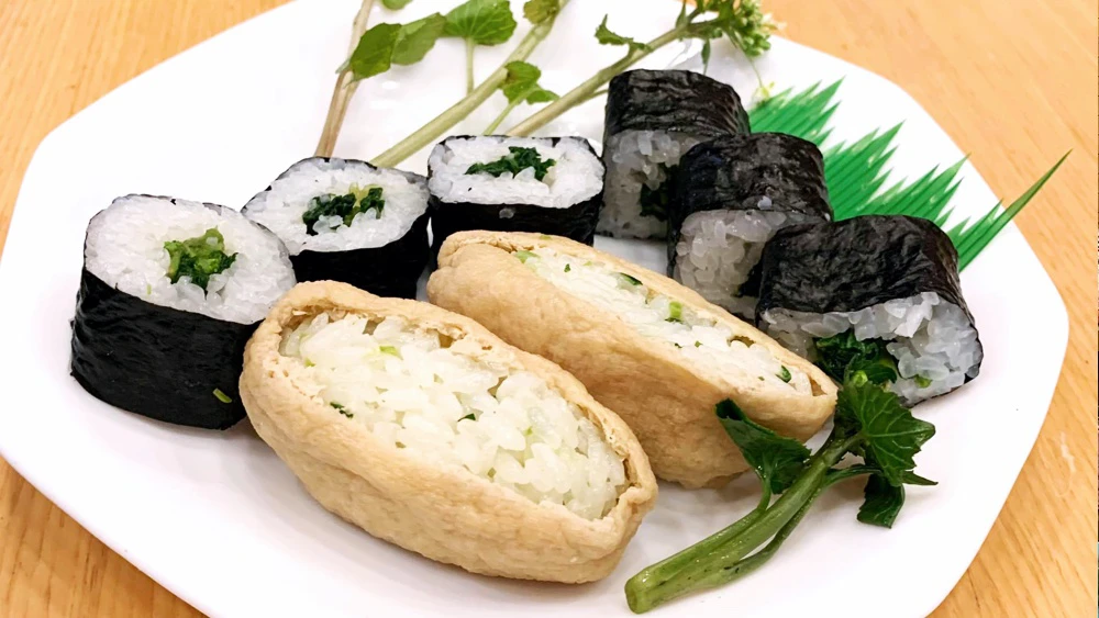 土万ふれあいの館で『わさび寿司祭り』｜宍粟市
