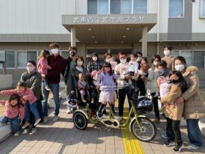 安全に2人乗せることができる「ふたご自転車」試乗、レンタル事業スタート｜尼崎市