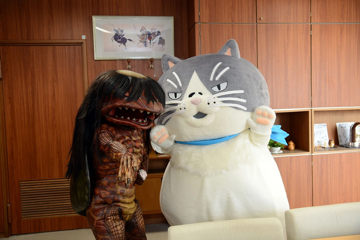 福崎町からスタート「かなしきデブ猫ちゃん」兵庫県内41市町を巡回