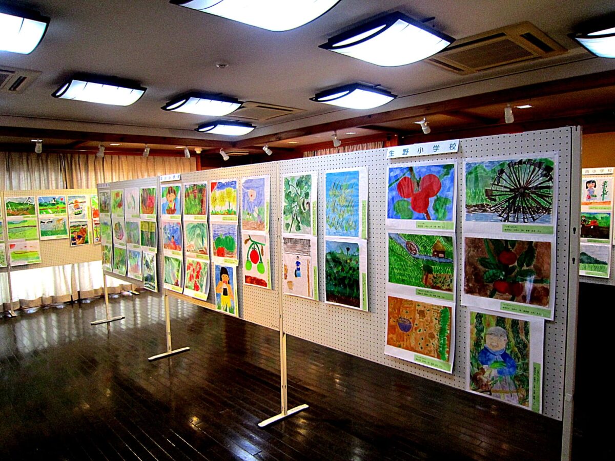 身近な「農」を見つけよう！『NOSAI 農 絵画作品展』ヒメハナ公園