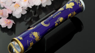 三日月宗近モチーフの雅な磁器製「万華鏡」｜刀剣乱舞