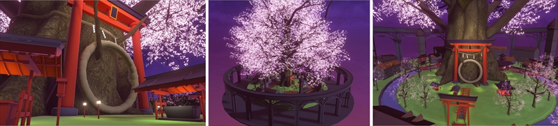 千本桜のメタバースで初音ミクとお花見ができる『MIKU LAND 2022 YOSAKURA』が4月28日から開催