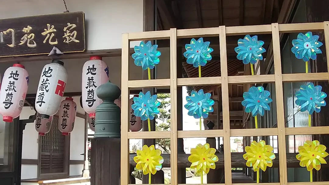 花手水も楽しめる！祝融山多聞寺の桜が見頃│加西市