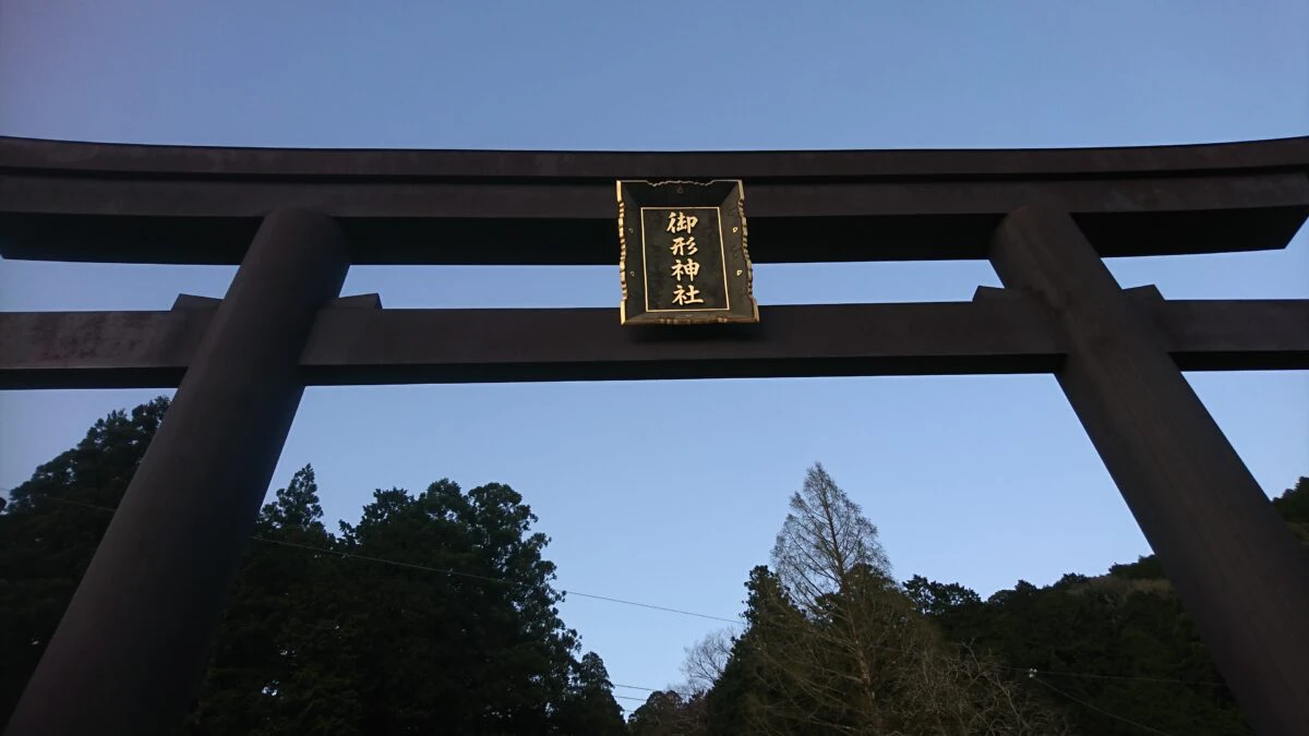 御形神社の五色椿