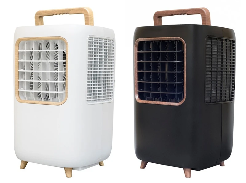 家中どこでも冷風で快適に！木目調がお洒落なコンパクトクーラーが新発売