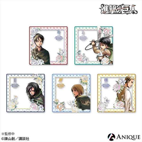 【進撃の巨人】完結一周年記念の限定グッズが6月9日から販売開始