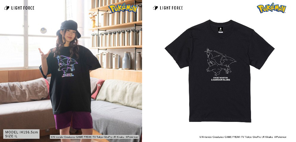 【ヴィレヴァン】フラッシュ撮影で光る！ポケモンデザインのリフレクターTシャツ&パーカーがヴィレヴァンオンラインに登場