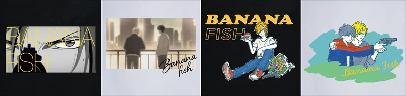 ​TVアニメ「BANANA FISH」とZOZOTOWNのコラボアイテムが8月12日（金）より発売