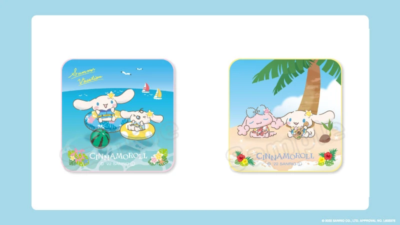 シナモロールより『Cinnamoroll Summer Vacation!!』が新登場！公式ECサイトで予約受付中