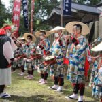 550年続く伝統文化「横山チャンチャコ踊り」奉納│宍粟市一宮町