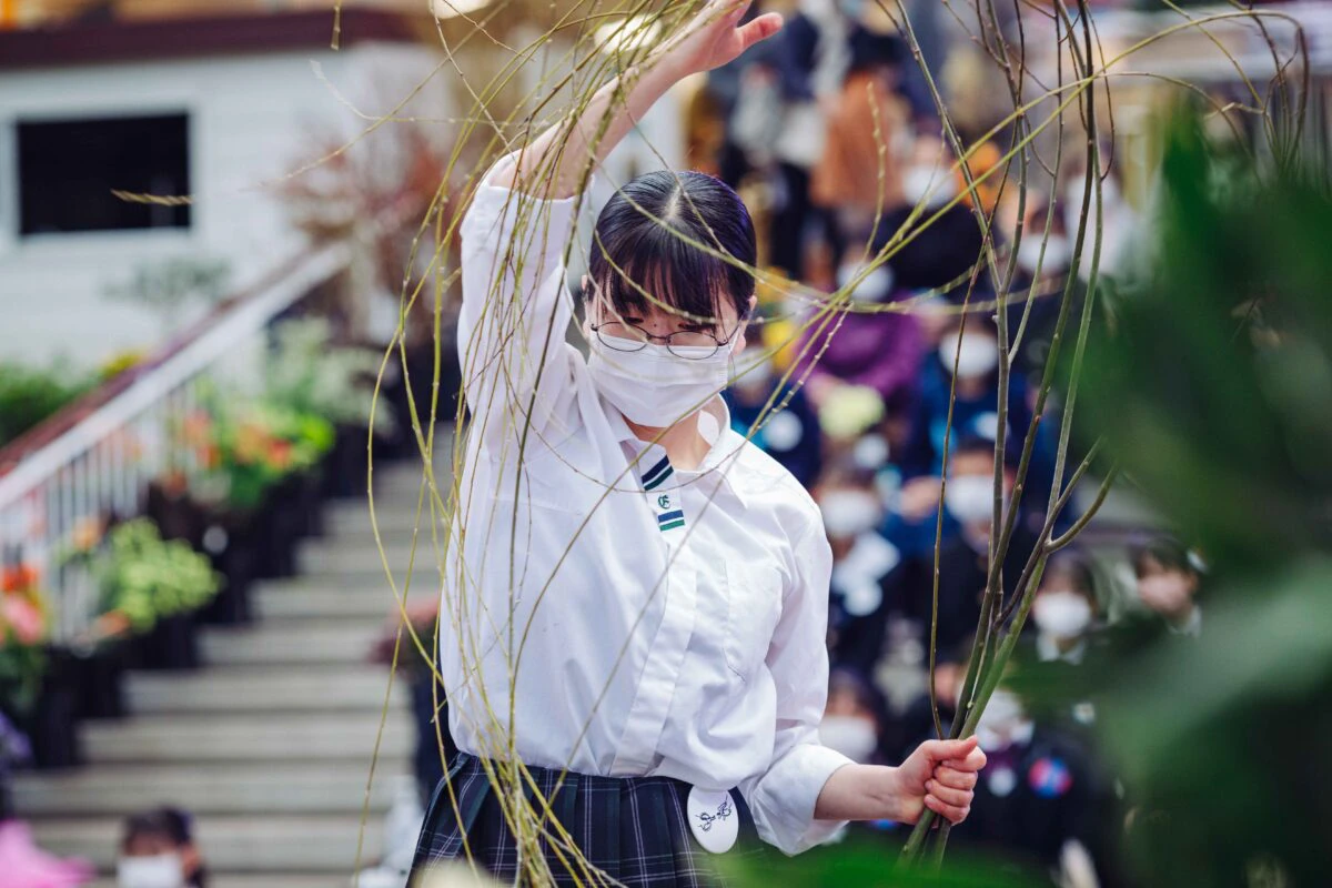 全国高校生花いけバトル 近畿大会、相愛高校チームが優勝