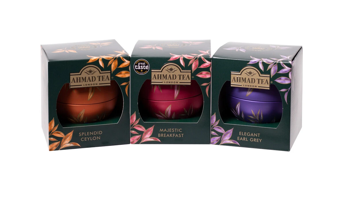 英国紅茶ブランド「アーマッドティー」クリスマスオーナメント缶を限定発売