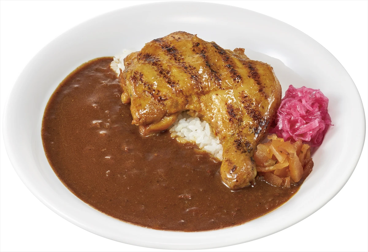 【すき家】チキンの焦げ目とほろほろ食感、炭火の香り…五感で味わう「炭火焼きほろほろチキンカレー」新登場