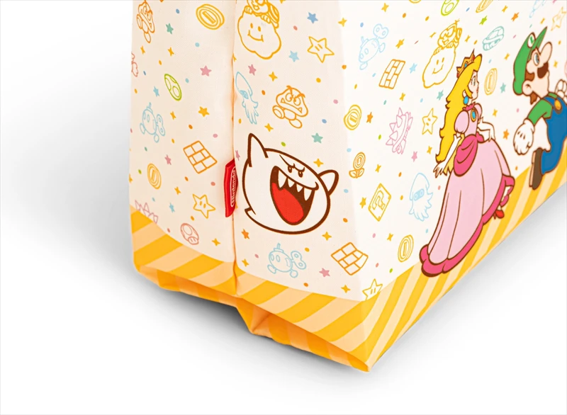 スーパーマリオとスプラトゥーン3の「ラッピング×エコバッグ」が発売